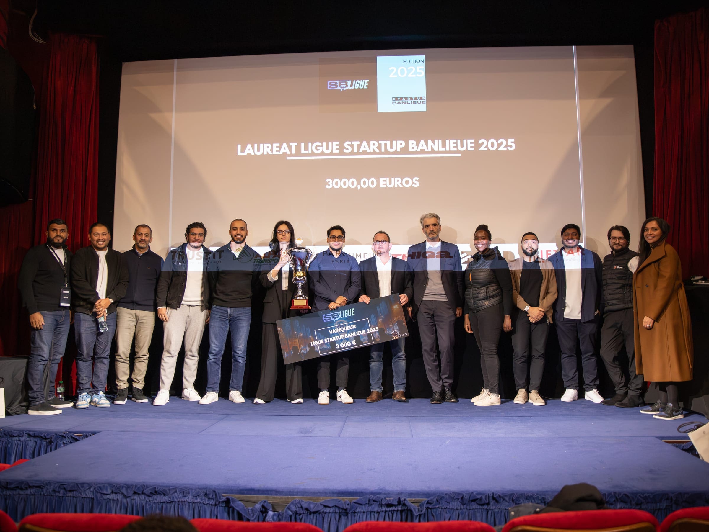 Lauréats de La Ligue Startup Banlieue